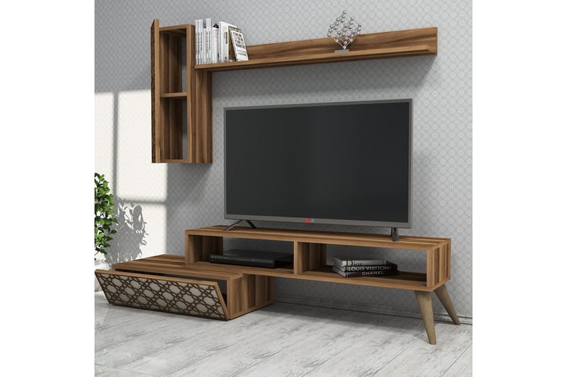 Hovdane TV-Möbelset 150 cm - Brun - Möbler - Vardagsrum - Tv-möbler & mediamöbler - Tv-möbelset