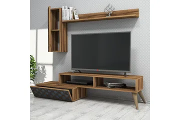 Hovdane TV-Möbelset 150 cm - Brun/Grå - Möbler - Vardagsrum - Tv-möbler & mediamöbler - Tv-möbelset