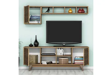 Hovdane TV-Möbelset 160 cm - Brun - Möbler - Vardagsrum - Tv-möbler & mediamöbler - Tv-möbelset