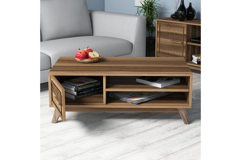 Hovdane TV-Möbelset 160 cm - Brun - Möbler - Vardagsrum - Tv-möbler & mediamöbler - Tv-möbelset