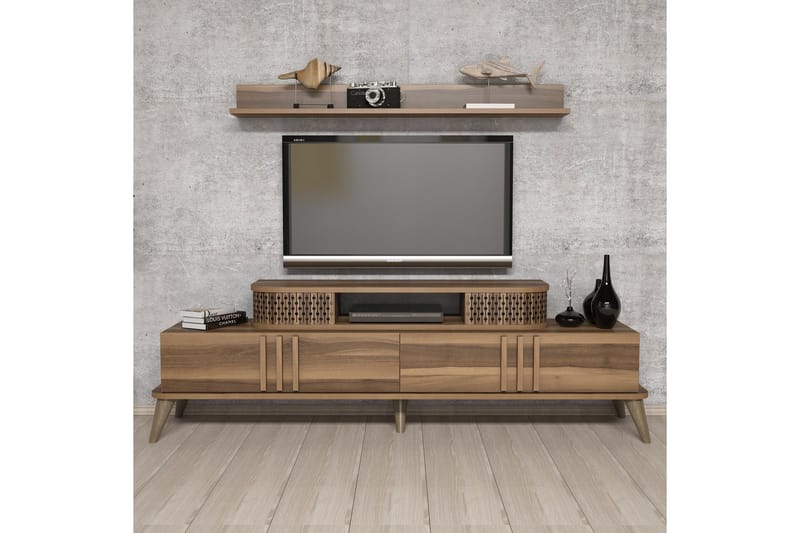 Hovdane TV-Möbelset 168 cm, Brun
