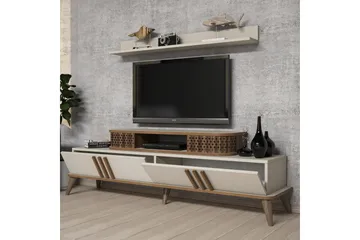 Hovdane TV-Möbelset 168 cm - Vit - Möbler - Vardagsrum - Tv-möbler & mediamöbler - Tv-möbelset