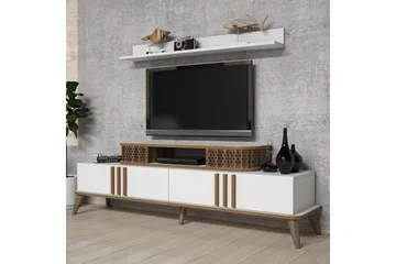 Hovdane TV-Möbelset 168 cm - Vit - Möbler - Vardagsrum - Tv-möbler & mediamöbler - Tv-möbelset