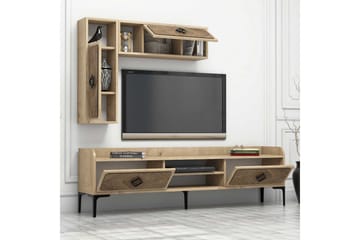 Hovdane TV-Möbelset 180 cm - Brun - Möbler - Vardagsrum - Tv-möbler & mediamöbler - Tv-möbelset