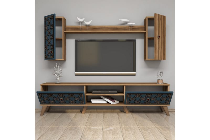 Hovdane TV-Möbelset 180 cm - Brun - Möbler - Vardagsrum - Tv-möbler & mediamöbler - Tv-möbelset