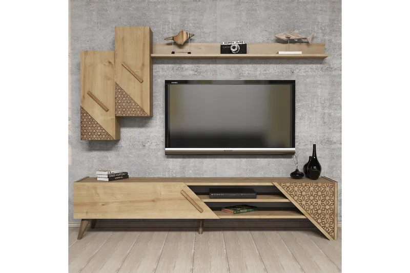 Hovdane TV-Möbelset 180 cm, Brun