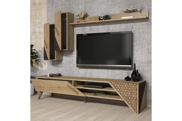 Hovdane TV-Möbelset 180 cm - Brun - Möbler - Vardagsrum - Tv-möbler & mediamöbler - Tv-möbelset