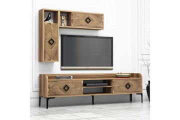 Hovdane TV-Möbelset 180 cm - Brun - Möbler - Vardagsrum - Tv-möbler & mediamöbler - Tv-möbelset