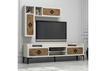Hovdane TV-Möbelset 180 cm - Vit - Möbler - Vardagsrum - Tv-möbler & mediamöbler - Tv-möbelset
