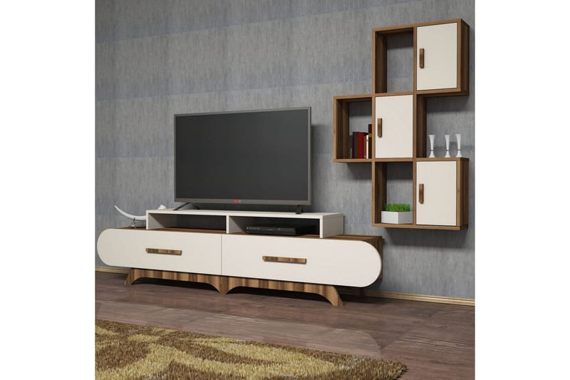 Hovdane TV-Möbelset 205 cm - Brun - Möbler - Vardagsrum - Tv-möbler & mediamöbler - Tv-möbelset