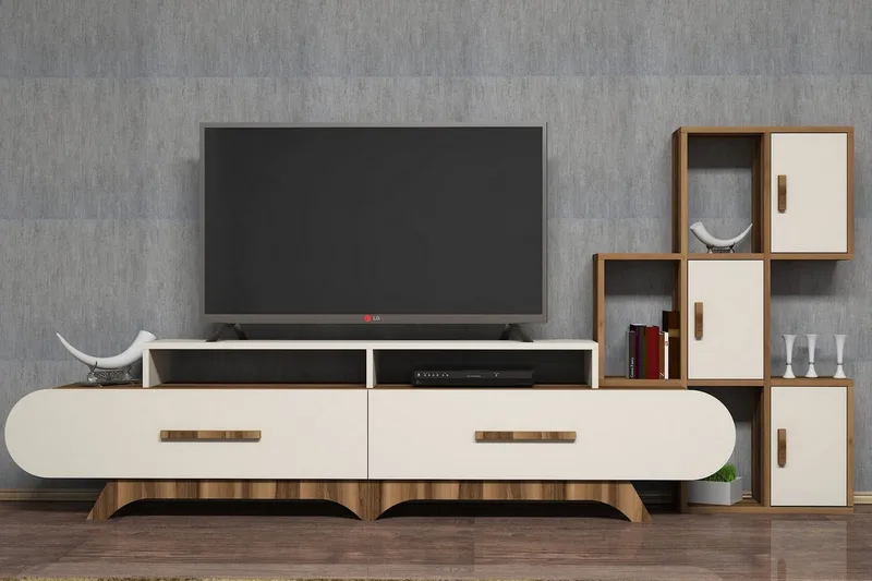 Hovdane TV-Möbelset 205 cm, Brun