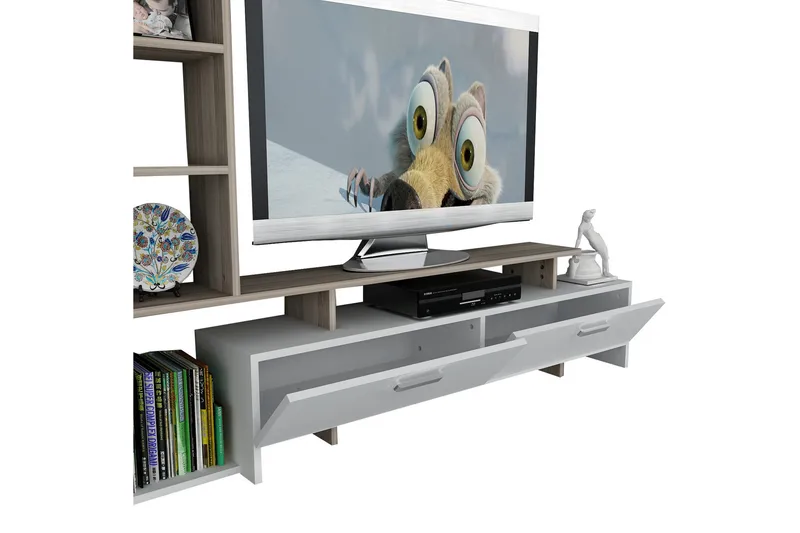 Isora Tv-bänk - Vit - Möbler - Vardagsrum - Tv-möbler & mediamöbler - Tv-möbelset