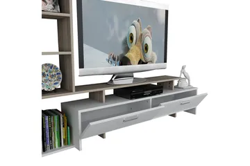 Isora Tv-bänk - Vit - Möbler - Vardagsrum - Tv-möbler & mediamöbler - Tv-möbelset