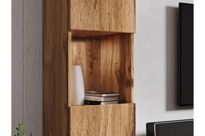 Kanehira Tv-möbelset - Natur/Vit - Möbler - Vardagsrum - Tv-möbler & mediamöbler - Tv-möbelset