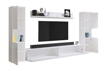Kanehira Tv-möbelset - Natur/Vit - Möbler - Vardagsrum - Tv-möbler & mediamöbler - Tv-möbelset