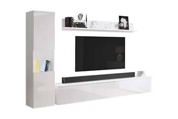 Kanehiro Tv-möbelset - Vit - Möbler - Vardagsrum - Tv-möbler & mediamöbler - Tv-möbelset