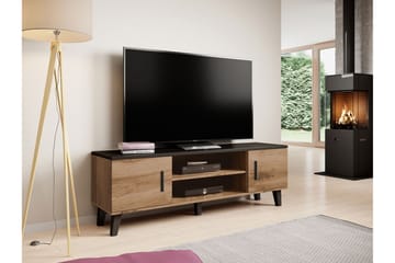 Kardos Tv-möbelset 160 cm - Natur/Svart - Möbler - Vardagsrum - Tv-möbler & mediamöbler - Tv-möbelset