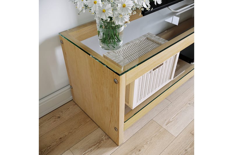 Malmby TV-möbelset 140 cm - Brun - Möbler - Vardagsrum - Tv-möbler & mediamöbler - Tv-möbelset