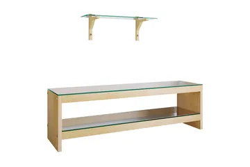 Malmby TV-möbelset 140 cm - Brun - Möbler - Vardagsrum - Tv-möbler & mediamöbler - Tv-möbelset