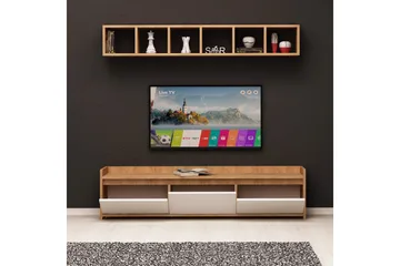Mod Design Hallförvaring - Trä/Vit - Möbler - Vardagsrum - Tv-möbler & mediamöbler - Tv-möbelset
