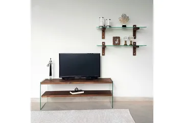 Netherlee TV-Möbelset 45 cm - Valnöt - Möbler - Vardagsrum - Tv-möbler & mediamöbler - Tv-möbelset