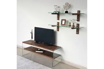 Netherlee TV-Möbelset 45 cm - Valnöt - Möbler - Vardagsrum - Tv-möbler & mediamöbler - Tv-möbelset