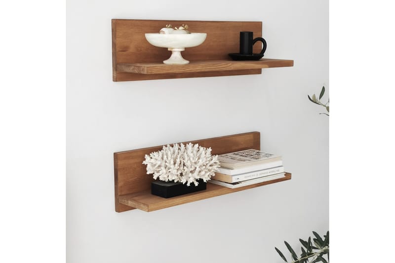 OBURUS Tv-möbelset 50x15 cm Brun - Möbler - Vardagsrum - Tv-möbler & mediamöbler - Tv-möbelset