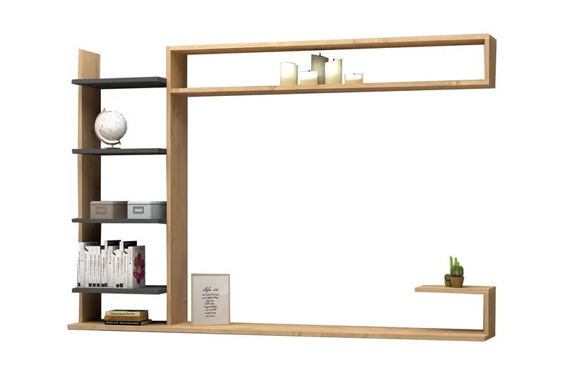 Rinorea Tv-möbelset 180x121,8 cm - Blå - Möbler - Vardagsrum - Tv-möbler & mediamöbler - Tv-möbelset