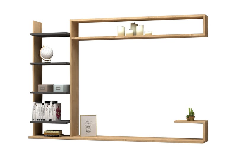 Rinorea Tv-möbelset 180x121,8 cm - Blå - Möbler - Vardagsrum - Tv-möbler & mediamöbler - Tv-möbelset