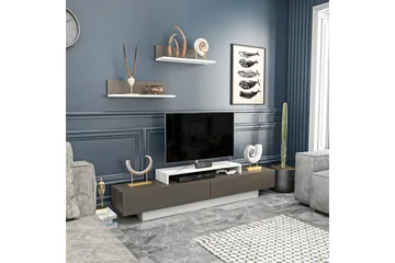 Rinorea Tv-möbelset 180x40 cm - Vit - Möbler - Vardagsrum - Tv-möbler & mediamöbler - Tv-möbelset