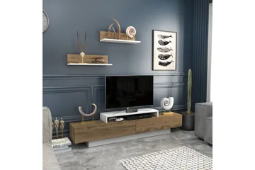 Rinorea Tv-möbelset 180x40 cm - Vit - Möbler - Vardagsrum - Tv-möbler & mediamöbler - Tv-möbelset