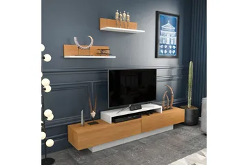 Rinorea Tv-möbelset 180x40 cm - Vit - Möbler - Vardagsrum - Tv-möbler & mediamöbler - Tv-möbelset