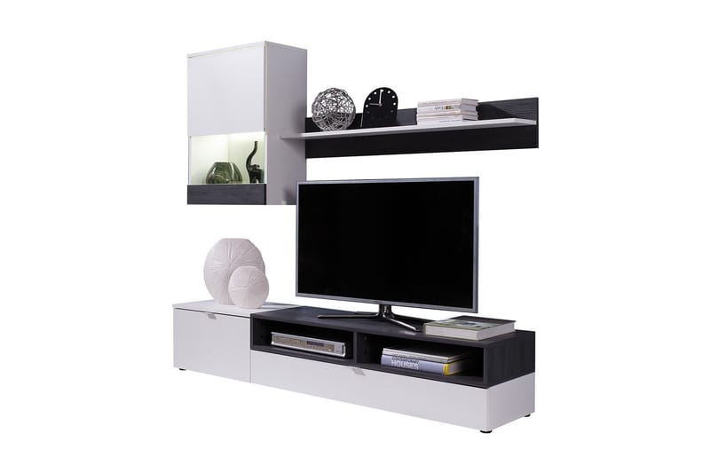 Roco TV-möbelset & LED - Vit - Möbler - Vardagsrum - Tv-möbler & mediamöbler - Tv-möbelset