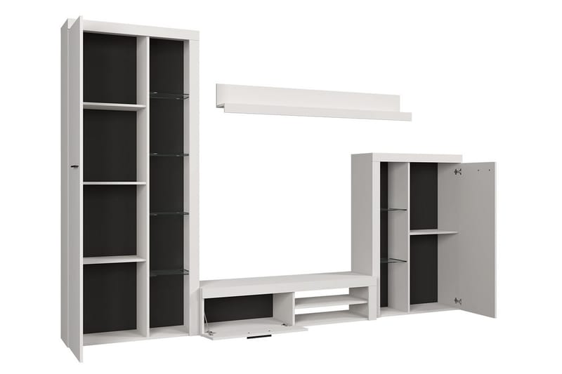 Rumba TV-möbelset - Beige/Grå - Möbler - Vardagsrum - Tv-möbler & mediamöbler - Tv-möbelset