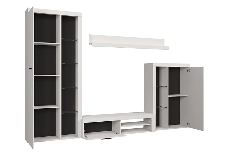 Rumba TV-möbelset - Beige/Grå - Möbler - Vardagsrum - Tv-möbler & mediamöbler - Tv-möbelset