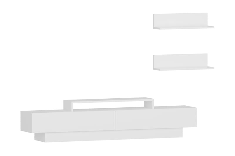 STENHESTRA TV-Möbelset 180 cm Vit - Möbler - Vardagsrum - Tv-möbler & mediamöbler - Tv-möbelset