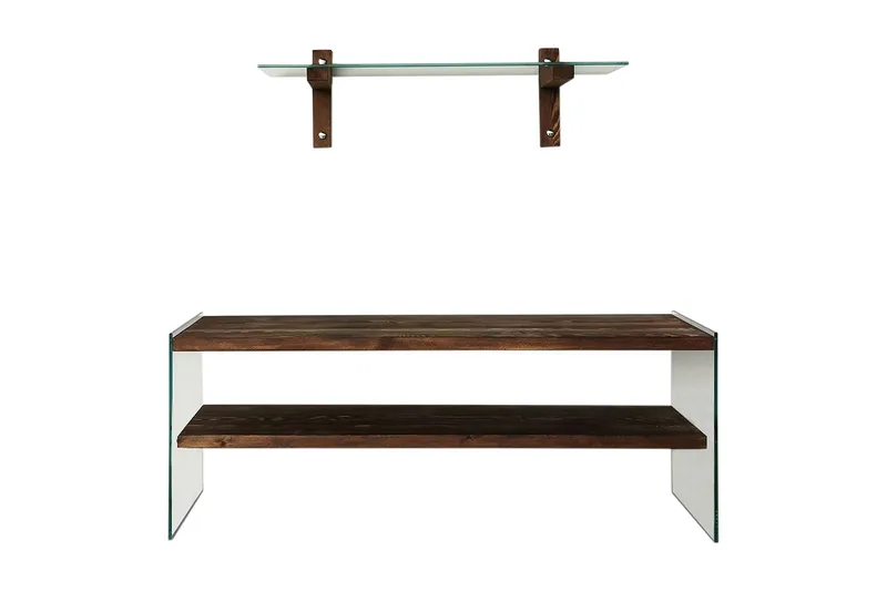 Teenie TV-Möbelset 45 cm - Valnöt - Möbler - Vardagsrum - Tv-möbler & mediamöbler - Tv-möbelset