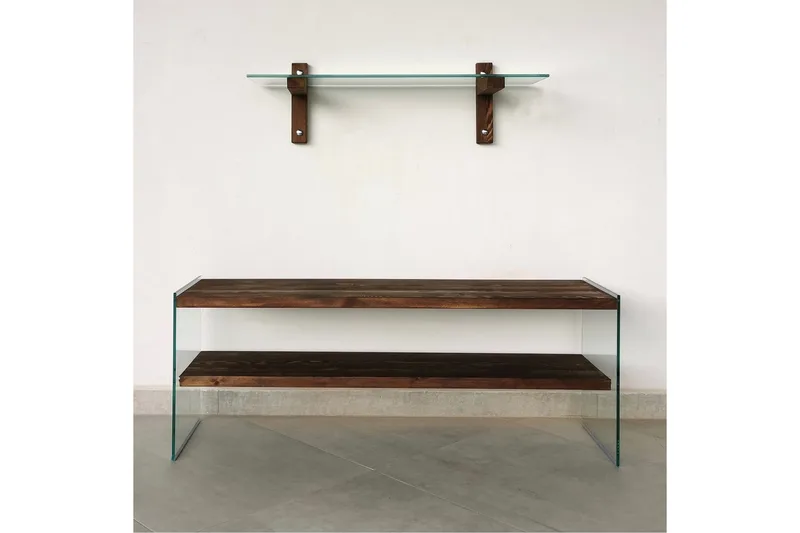 Teenie TV-Möbelset 45 cm - Valnöt - Möbler - Vardagsrum - Tv-möbler & mediamöbler - Tv-möbelset