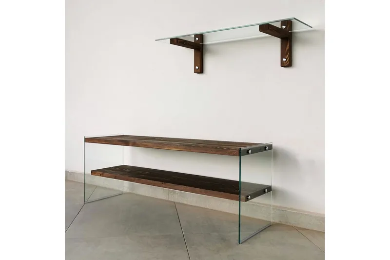 Teenie TV-Möbelset 45 cm - Valnöt - Möbler - Vardagsrum - Tv-möbler & mediamöbler - Tv-möbelset