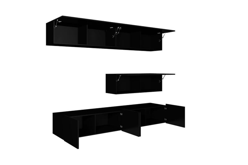 Tessan TV-möbelset - Svart - Möbler - Vardagsrum - Tv-möbler & mediamöbler - Tv-möbelset