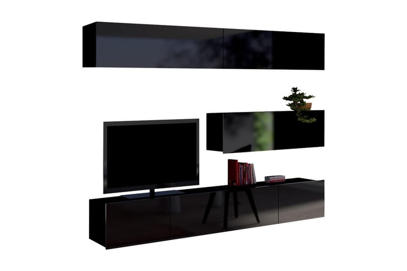 Tessan TV-möbelset - Svart - Möbler - Vardagsrum - Tv-möbler & mediamöbler - Tv-möbelset
