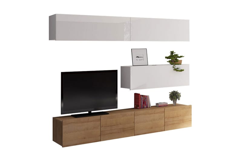 Tessan TV-möbelset - Vit - Möbler - Vardagsrum - Tv-möbler & mediamöbler - Tv-möbelset