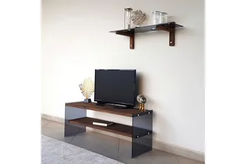 Tomassoni TV-Möbelset 45 cm - Valnöt - Möbler - Vardagsrum - Tv-möbler & mediamöbler - Tv-möbelset
