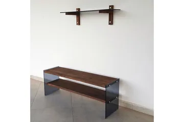 Tomassoni TV-Möbelset 45 cm - Valnöt - Möbler - Vardagsrum - Tv-möbler & mediamöbler - Tv-möbelset