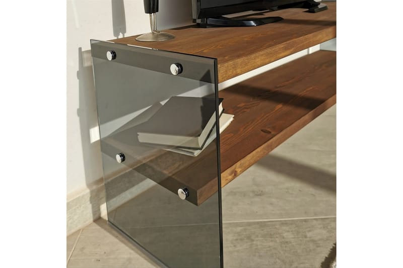 Tomassoni TV-Möbelset 45 cm - Valnöt - Möbler - Vardagsrum - Tv-möbler & mediamöbler - Tv-möbelset