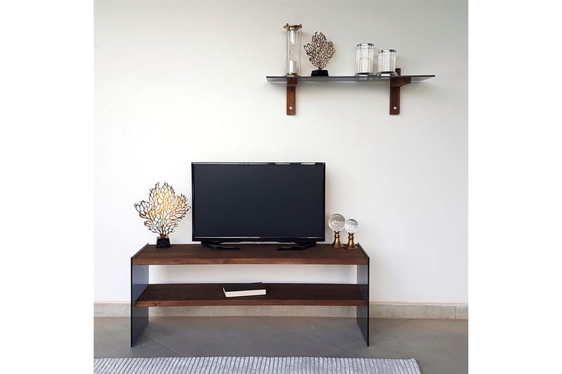 Tomassoni TV-Möbelset 45 cm - Valnöt - Möbler - Vardagsrum - Tv-möbler & mediamöbler - Tv-möbelset