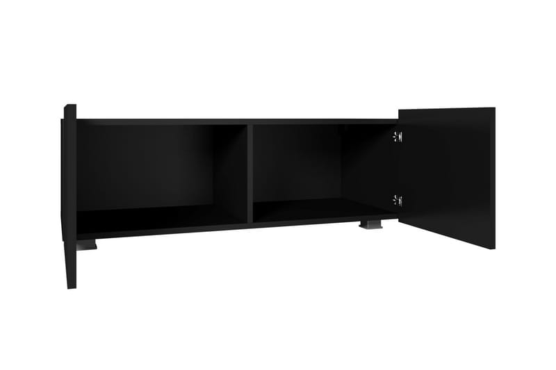 TRACEY TV-möbelset - Svart/Vit Led-Belysning - Möbler - Vardagsrum - Tv-möbler & mediamöbler - Tv-möbelset