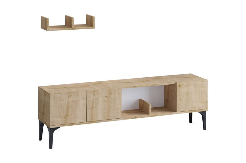 UKHAND Tv-möbelset 150x47 cm Blå - Möbler - Vardagsrum - Tv-möbler & mediamöbler - Tv-möbelset
