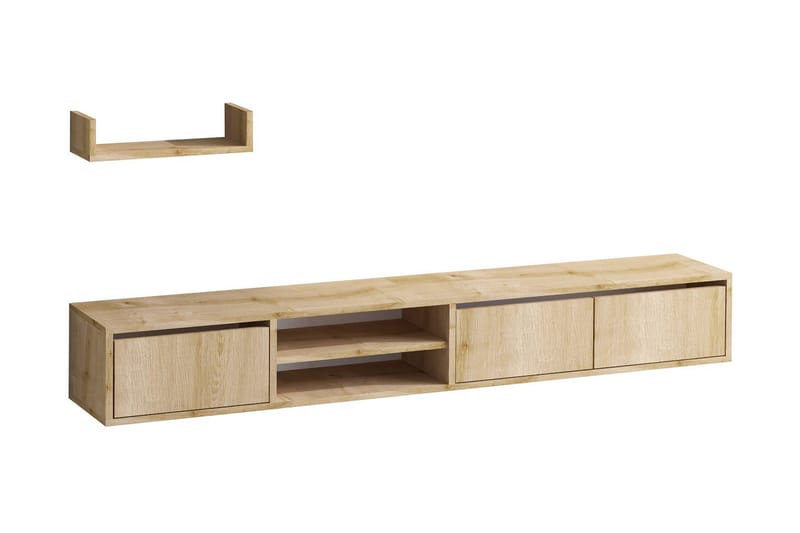 UKHAND Tv-möbelset 180x25 cm Blå - Möbler - Vardagsrum - Tv-möbler & mediamöbler - Tv-möbelset