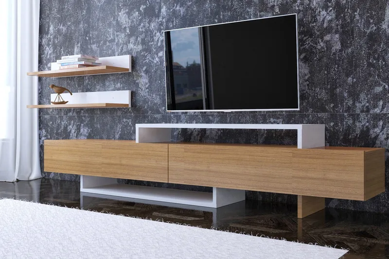 Vanayla Tv-bänk, Brun